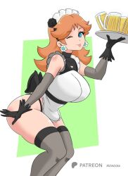 princess daisy from mario (series) by momocka art