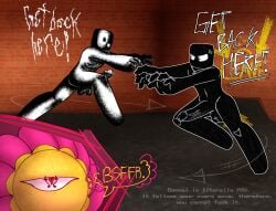 carnation_(grace) chasing dick_out doppel_(grace) grace_(roblox) idiot irritated pixelated r_6_moment roblox self_upload shitpost sinner_(grace) speech speech_bubble stupid tagme