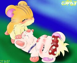 2007 blush cum curby hamster hamtaro_(series) lazuli_(hamtaro) penis pussy sex stan_(hamtaro)