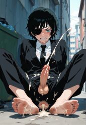 himeno (chainsaw man) from chainsaw man by filthypossum
