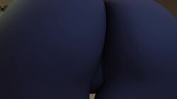 3d animated ass ass_focus ass_shake bike_shorts blue_shorts female from_behind green_eyes huge_ass jiggle kishi leaning leaning_forward looking_at_viewer looking_back naruto pink_hair sakura_haruno short_hair short_shorts shorts smile solo tagme twerking video