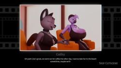 2girls 3d anthro anthro_female anthro_on_anthro anthro_penetrated beat_banger big_ass big_breasts bird bird_girl blue_dildo breast_smother cat cat_girl catgirl cathy_(komdog) claire_(komponi) cutscene dildo dildo_in_pussy double_ended_dildo ejaculation elaine_claire female female/female female_on_female female_only female_penetrated furry gameplay komdog komponi lesbian_sex licking_pussy moan moaning moaning_in_pleasure pussy_licking sound sucking_nipples tagme vaginal vaginal_penetration video wlw yuri zoe_monroe