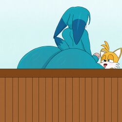 kitsunami the fennec from sonic (series) by mkkstt8