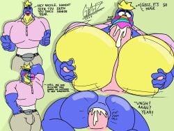 asshole bara bara_tiddies bara_tits biceps big_cock blush cumming_in_ass cumming_in_mouth cumming_while_penetrating dialogue gioartz huge_cock huge_pecs johnny_toucan male muscles muscular muscular_male nipple_squeeze nipples pecfuck pecfucking pecjob pecs pectorals penetrating penetrating_ass penetrating_male penis pulled_down_top richard_watterson squeezing_nipple sucking sucking_penis sucking_tip sunglasses the_amazing_world_of_gumball the_wonderfully_weird_world_of_gumball toucan