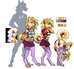 absurd_res accessory anal anal_sex animal_genitalia animal_vulva anthro anus ass asymmetrical_hair belt bird_dog blonde_hair bobby_pin body_writing bottomwear breasts bussaca buttplug canid canine canine_genitalia canine_vulva canis cattledog cattletag clitoris clitoris_piercing clothed clothing cocker_spaniel collar comparing condom condom_decoration curled_tail daddy_kink domestic_dog ear_piercing female free_use fur furgonomics furry-specific_piercing garter genital_piercing genitals graded_belly guiche_piercing hair hair_to_side harness herding_dog heterochromia hi_res hind_legs hunting_dog lau_miha_petit_(x45boy) leg_garter legwear looking_at_viewer male mammal mixed_breed model_sheet mona_alua_atrishi mottled mottled_body mottled_fur mottled_genitalia mottled_vulva multi_breast nipple_piercing nipples no_underwear object_in_ass pastoral_dog pattern_bottomwear pattern_clothing pattern_skirt penetration piercing plaid plaid_bottomwear plaid_clothing plaid_skirt plug_(sex_toy) presenting presenting_anus presenting_vulva pubic_tattoo sabotaged_condom service_dog_harness sex_toy sex_toy_in_ass sex_toy_insertion sexual_barrier_device shiba_inu simple_background size_difference skirt smile solo spaniel spitz stockings tail tattoo tongue tongue_piercing topwear vulva vulva_piercing