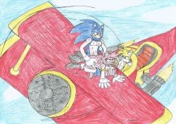 1girls 2025 2_tails 2boys 2d 2d_(artwork) ahegao airplane amy_rose anal_sex anthro anthro_on_anthro artist_upload big_ass big_breasts blue_fur blue_sky blush boots bouncing_breasts bracelets breasts breath_cloud canine doggy_style doggy_style_position eulipotyphlan eyes_rolled_back flying_sex footwear fox fox_boy furry gold_bracelets hairband handwear handwear_and_footwear_only hedgehog hedgehog_boy hedgehog_girl hi_res highres long_gloves male/female mammal marlon64 miles_tails_prower mobian_(species) mobian_fox mobian_hedgehog naked_boots naked_female naked_gloves nipples outdoor_nudity pink_fur pink_nipples red_boots red_hairband rolling_eyes sega sky sonic_(series) sonic_the_hedgehog sonic_the_hedgehog_(series) sweating tails_the_fox tongue_out traditional_drawing_(artwork) two_tails two_tone_fur white_gloves yellow_fur