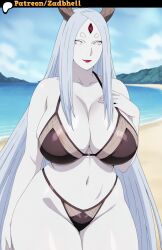 otsutsuki kaguya from naruto by zadbhell