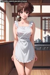 1girls adult adult_female ai_generated apron apron_only bangs_hair big_breasts breasts brown_eyes brown_eyes_female brown_hair brown_hair_female covering_breasts elsacorinthiana exhibitionism exhibitionist exposed_midriff exposed_shoulders exposed_torso female female_naked female_nude female_only front_view full_body horny_female hourglass_figure japanese japanese_room kasumi_tendo kitchen light-skinned_female light_skin midriff navel outdoor_nudity outdoors outdoors_nudity patreon patreon_exclusive patreon_link patreon_logo patreon_reward patreon_url patreon_username ponytail ponytail_(hair) ponytail_hair posing posing_for_the_viewer ranma_1/2 semi-naked semi-nude semi_naked semi_nude shoulders skin standing tied_hair uncensored white_apron white_skin