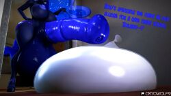 3d_(artwork) absurd_res after_vore ambiguous_gender animal_genitalia animal_penis anthro balls big_balls big_penis clothing cock_vore condom cryowolf9 digital_media_(artwork) equid equine equine_genitalia equine_penis filled_condom footwear friendship_is_magic genitals hasbro hi_res high_heels horse huge_balls huge_cock hyper hyper_balls hyper_genitalia hyper_penis mammal my_little_pony nightmare_moon_(mlp) penile penis sexual_barrier_device shoes solo source_filmmaker_(artwork) vore