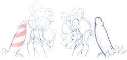 amy rose from christmas by miscon