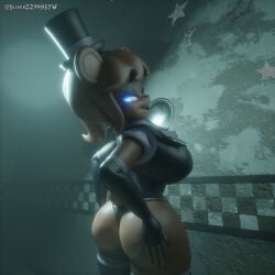 3d ass cally3d clazzey cryptiacurves fazclaire's_nightclub female five_nights_at_freddy's fnaf freddy_(fnaf) fredina's_nightclub fredina_(cally3d) frenni_(cryptia) frenni_fazclaire scottgames silver2299