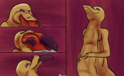 anthro apode ass bulge clothing comic disney draconcopode duo female female_pred forced group half-naked head_first hi_res judy_hopps lagomorph lamia legless leporid male male/female male_prey mammal naga nick_wilde nipples oral_vore reptile savoring scalie serpentine sketch-mantel sketchmantel sleeping sleeping_prey sleepy_prey snake split_form swallowing swallowing_whole tired trio underwear undressing unsuspecting unsuspecting_prey unsuspecting_victim unwilling_prey vore willing_pred zootopia