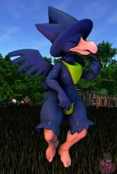 anthro bulge character_name murkrow pokemon qualei tagme