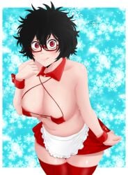 glasses sally_(black_clover) tagme zoner-kun