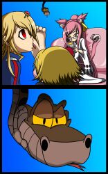 3girls blazblue comic erikaa hypnosis kaa kokonoe noel_vermillion renaissanceofchaos snake tagme the_jungle_book zoophilia