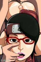sarada uchiha from boruto: naruto next generations by eveningmajesty