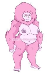 1girls breasts chubby chubby_female corrupted_gem female gemsona hairless_pussy monster_girl monster_steven naked naked_female nipples nora_quartz_universe nude nude_female pink_fur pink_skin pussy rule_63 samson_00 shaved_pussy solo solo_female solo_focus steven_quartz_universe steven_universe