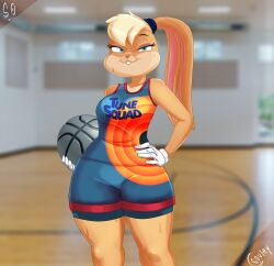 anthro anthro_only bunny female lola_bunny solo souley69 space_jam space_jam:_a_new_legacy