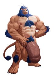 abs balls biceps furry gay hyper hyper_balls hyper_genitalia hyper_penis hyper_testicles male male_focus male_only muscles muscular muscular_arms muscular_ass muscular_back muscular_legs muscular_male muscular_thighs nipples nunudodo pecs penis testicles veins veiny_penis
