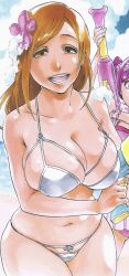 beach bleach inoue_orihime swimwear tite_kubo