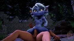 3d animated athletic_female female fuckgirl get_your_yordles_off human human_penetrating league_of_legends light-skinned_male male moistcavitymap no_sound penis reverse_cowgirl_position sex tagme tristana video yordle