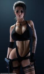 lara croft from tomb raider by siliconaya