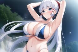 kamisato ayaka from genshin impact by s rnd