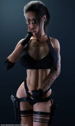 lara croft from tomb raider by siliconaya