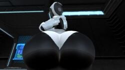 1girls animated ass_expansion big_ass bubble_butt glados glados_(humanoid) huge_ass portal_(series) robot robot_girl sound tagme video zer0264