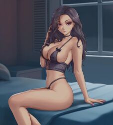 yennefer from the witcher (series) by flowerxl