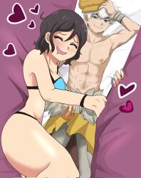 dakimakura dakimakura_design dakimakura_pillow dr.stone eyes_closed hartman_hips heart hearts hearts_around_body hugging hugging_pillow karbuitt oc original_character saionji_ukyo tagme video_game video_game_character video_games