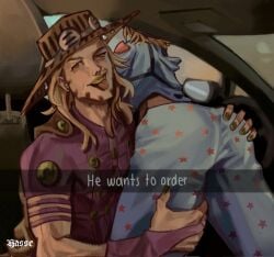 gyro zeppeli from jojo's bizarre adventure