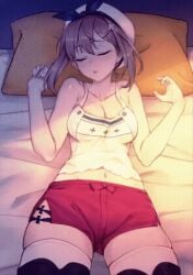 atelier_(series) atelier_ryza berg cute_face hands_up reisalin_stout sleep sleeping sleepy