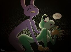 jax (the amazing digital circus) from the amazing digital circus by p0stalk