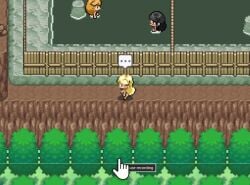against_wall allie_(pokemon_ecchi) animated blonde_female clap_(sound_effect) clapping_cheeks cum cum_inside fangame fangame_character hinoarashi masked_male muscles naked naked_female pixel_art pokemon pokemon_(species) pokemon_ecchi pokemon_fangame sex tagme text video