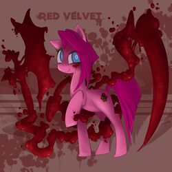 blood cutie_mark equine evil_counterpart female friendship_is_magic my_little_pony original_character smile starlightspark