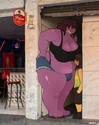 1boy 1girls 2026 aged_up alley alleyway alleyway_milf_(meme) anthro bbw belly big_breasts bigger_female breasts chubby_anthro chubby_belly chubby_female clothed clothing colombia deltarune digital_media_(artwork) dinosaur fat fat_belly fat_female fat_thighs female furry furry_female hi_res human human_male jaypixi kris_(deltarune) large_breasts large_thighs larger_female long_hair looking_at_another male male/female mammal medellin,_colombia milf obese obese_female overweight overweight_female purple_body reptile scalie shorts size_difference smaller_male susie_(deltarune) thick_thighs undertale_(series) wide_hips yellow_body