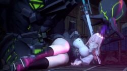 1boy 1girls 3d ambiguous_penetration animated black_skirt blood bouncing_breasts breasts censored censored_penis clothed_sex clothing corpse death empty_eyes ethereal_(zenless_zone_zero) female female_death glasses gore guro hair_between_eyes high-waist_skirt large_breasts large_penis long_hair necrophilia pencil_skirt pink_eyes pink_hair ryona sex shyuu sidelocks skull_fucking snuff sound straight tagme tsukishiro_yanagi video white_shirt zenless_zone_zero