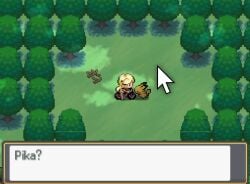 1boy 1girls allie_(pokemon_ecchi) animated blonde_female clap_(sound_effect) clapping_cheeks cum cum_inside defeated defeated_heroine electric_shock electricity electrostimulation fangame fangame_character hinoarashi interspecies naked naked_female pikachu pixel_art pokemon pokemon_(species) pokemon_ecchi pokemon_fangame pokephilia sex smile sucking sucking_nipples sucking_sound tagme teasing text video