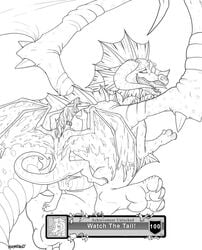 2009 achievement_unlocked animal black_dragonflight blizzard_entertainment clitoris collar cum dragon dustwallow_marsh english_text female feral fluids from_behind galis heart hindpaw horns interspecies kalimdor male onyxia onyxia's_lair original_character penetration pussy raised_leg scales scalie sefeiren sex size_difference sketch smile straight tail teeth text tongue vaginal_penetration void_corruption_(warcraft) warcraft wet wings world_of_warcraft