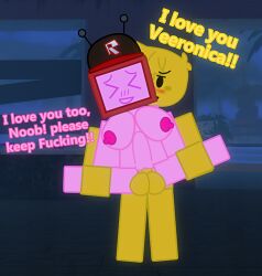 robot roblox roblox_game roblox_background noob noob_(roblox) noob_(forsaken) veeronica veeronica_(forsaken) forsaken_(roblox) forsaken tv tv_head girl boy