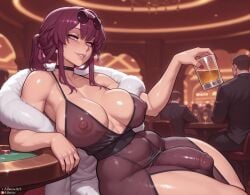 1futa abs adult ai_generated aisnow balls big_breasts big_penis blush breasts bulge bulge_through_clothing casino dress erection erection_under_clothes eyewear_on_head fat_cock futa_only futanari honkai:_star_rail hoyoverse huge_breasts huge_cock imminent_fellatio imminent_oral intersex kafka_(honkai:_star_rail) legs looking_at_viewer mature muscular penis pent_up red_eyes red_hair see-through see-through_clothing shiny_skin smile smiling solo sweat sweatdrop sweating thick_thighs thighs throbbing_penis underboob veiny_penis viewer wet