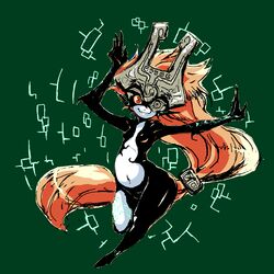 decko female imp imp_midna midna nude solo straight_hair the_legend_of_zelda twilight_princess wide_hips