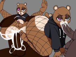 dropout bear from graduation (album) by ribznsfw