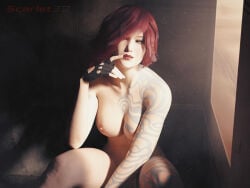 lilith (borderlands) from borderlands by scarlet3d