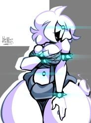 1girls 2026 breasts female female_only ghost ghost_girl haxxar oc original_character thighs