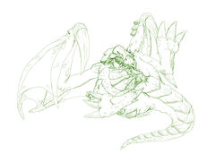 2009 autofellatio blizzard_entertainment cum dragon fellatio fluids green_and_white hindpaw licking male male_only masturbation messy monochrome oral oral_sex original_character penis proto-drake saliva scales scalie sefeiren sex sketch solo tail tongue warcraft wet wings world_of_warcraft