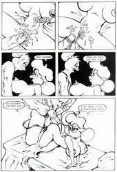 anthro ass breasts comic cum cum_inside female fur furry huge_cock jules male misty_the_mouse mouse pants pants_down penis pussy rodent