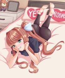 monika (doki doki literature club) from doki doki literature club by moritaris