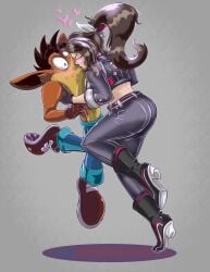 1boy 1boy1girl 1girls activision animal_humanoid anthro bandicoot bandicoot_humanoid big_ass big_breasts big_thighs breasts chest crash_(series) crash_bandicoot crossover curvaceous curvy curvy_figure digital_media_(artwork) eastern_and_western_character fatal_fury female gizmo01 hips hourglass_figure huge_ass huge_breasts huge_thighs human humanoid kissing large_ass large_breasts large_thighs light-skinned_female light_skin mai_shiranui male male/female marsupial mature mature_female mutant naughty_dog slim_waist snk straight thick thick_hips thick_legs thick_thighs thighs voluptuous waist wholesome wide_hips